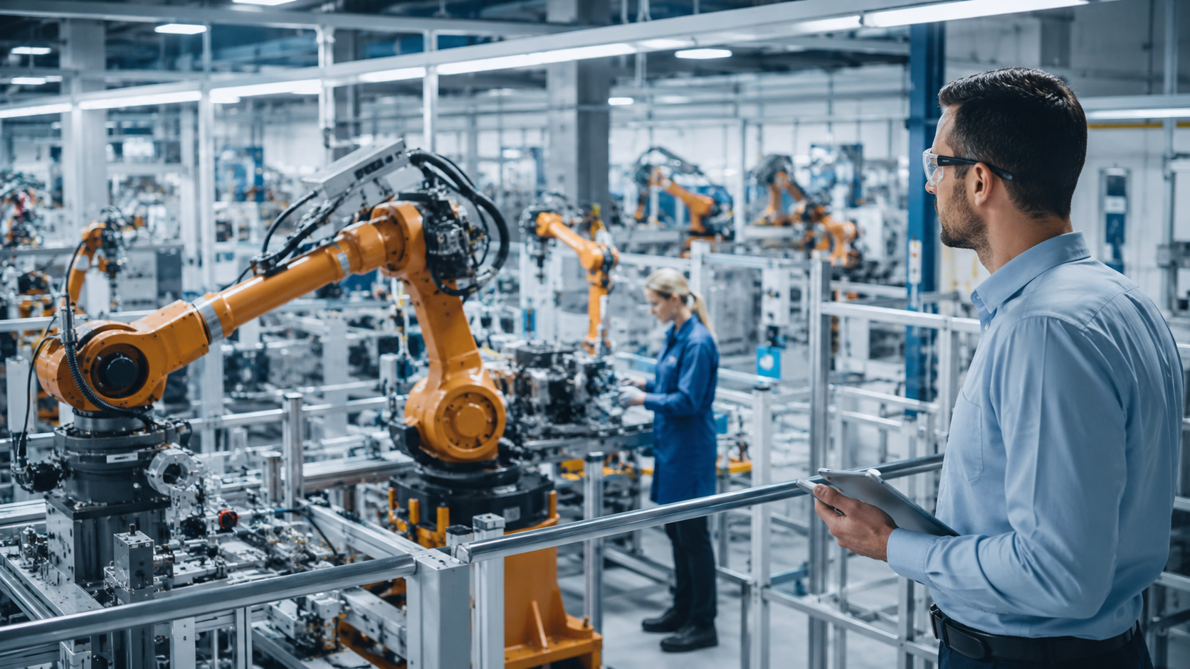 Robotik in Fabriken
