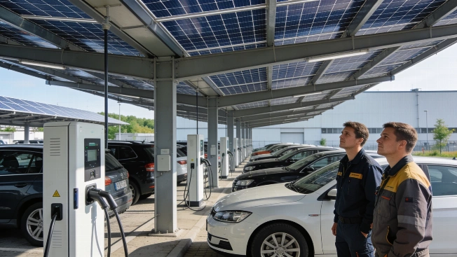 MST baut Solar-Carport für Ladeinfrastruktur in Schnaittenbach Glocalist Press