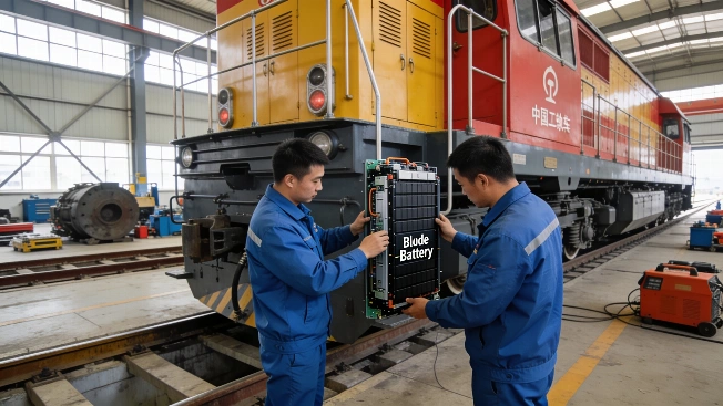 BYD startet Entwicklung von Blade-Batterien für Industrielokomotiven in China Glocalist Press